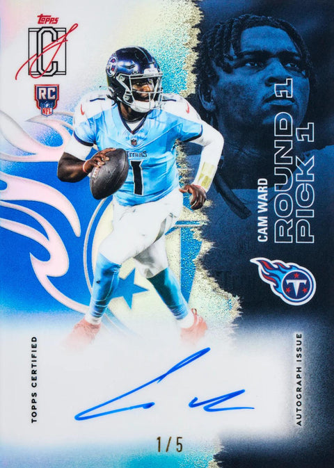 2025 Topps Signature Class Football Hobby Jumbo