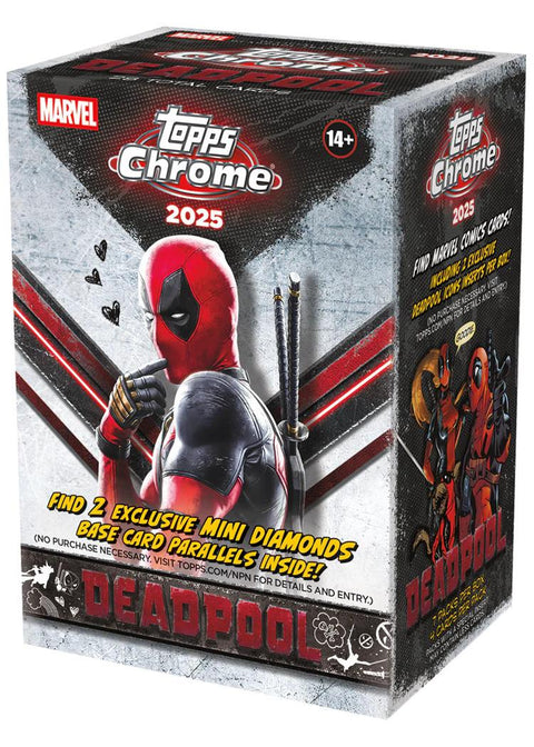 2025 Topps Deadpool Chrome 7-Pack Blaster