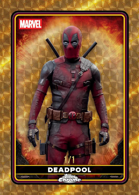 2025 Topps Deadpool Chrome 7-Pack Blaster