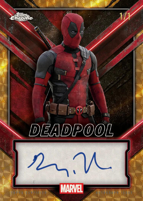2025 Topps Deadpool Chrome Hobby