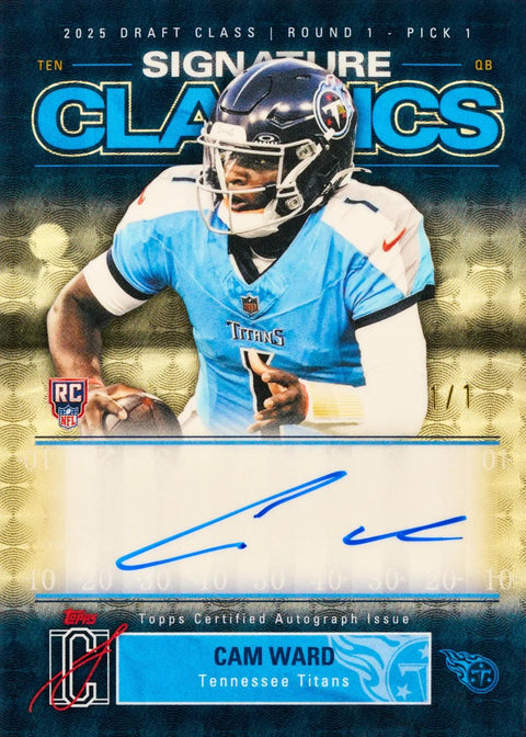 2025 Topps Signature Class Football Mega