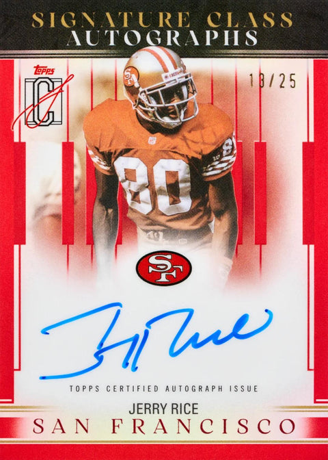 2025 Topps Signature Class Football Mega