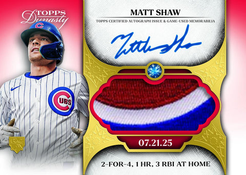 2025 Topps Dynasty Baseball Hobby
