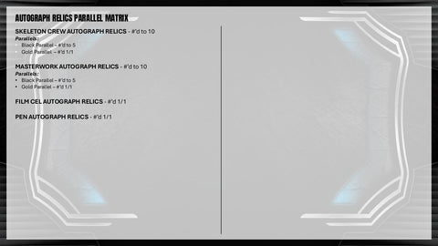 2025 Topps Star Wars Masterwork Hobby