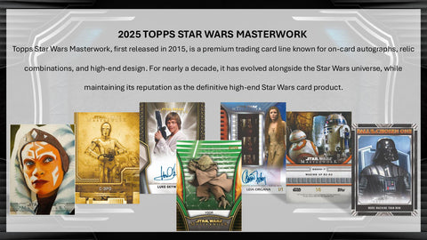 2025 Topps Star Wars Masterwork Hobby
