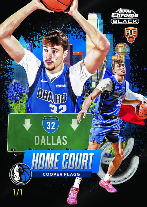 2025/26 Topps Chrome Black Basketball Hobby (Presell)