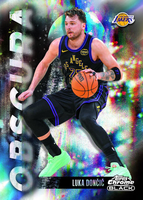 2025/26 Topps Chrome Black Basketball Hobby (Presell)