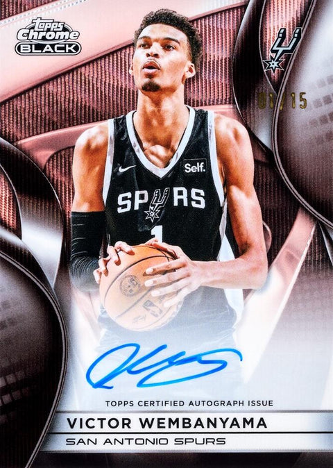 2025/26 Topps Chrome Black Basketball Hobby (Presell)