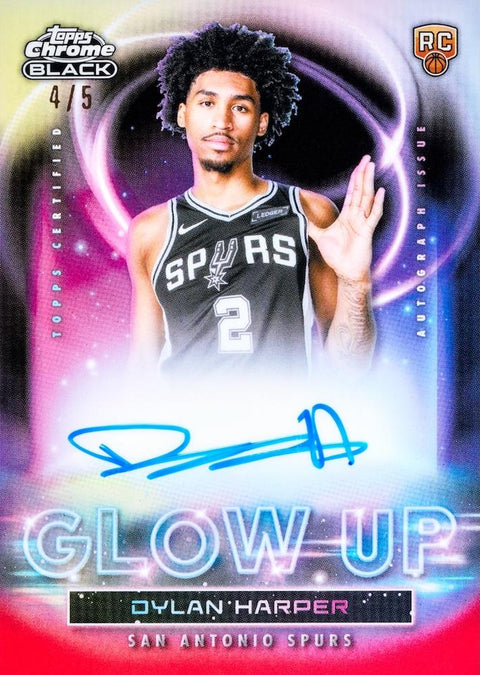 2025/26 Topps Chrome Black Basketball Hobby (Presell)
