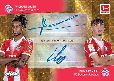 2025/26 Topps Chrome Bundesliga Soccer 7-Pack Blaster