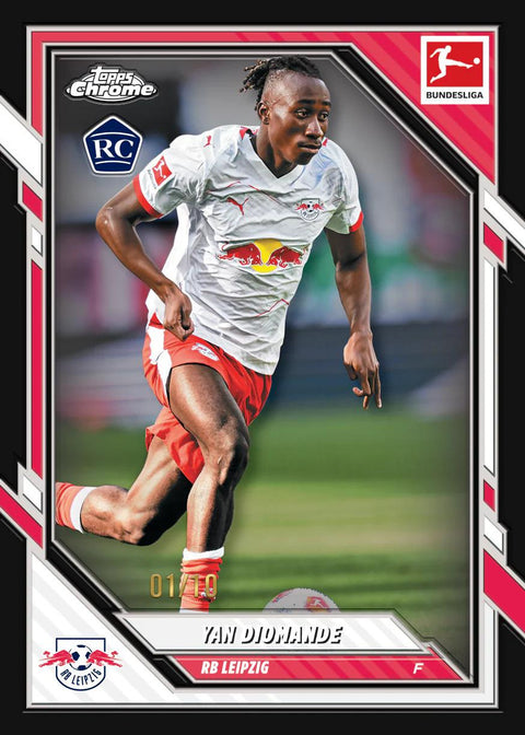2025/26 Topps Chrome Bundesliga Soccer 7-Pack Blaster