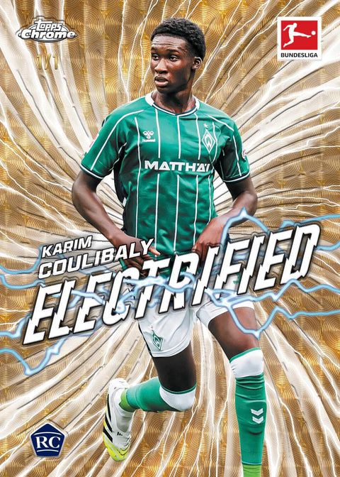 2025/26 Topps Chrome Bundesliga Soccer 7-Pack Blaster