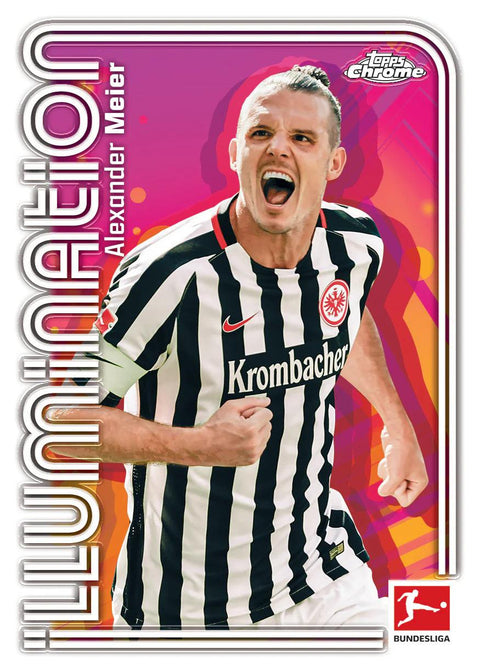 2025/26 Topps Chrome Bundesliga Soccer 7-Pack Blaster