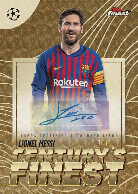 2025/26 Topps UEFA Club Competitions Finest Soccer Hobby