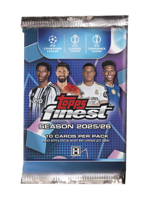 2025/26 Topps UEFA Club Competitions Finest Soccer Hobby