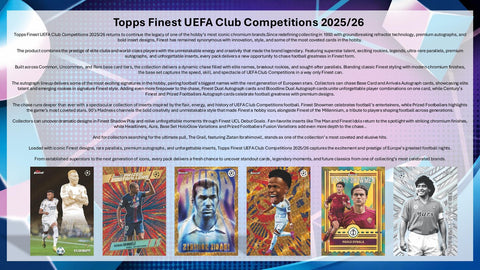 2025/26 Topps UEFA Club Competitions Finest Soccer Hobby