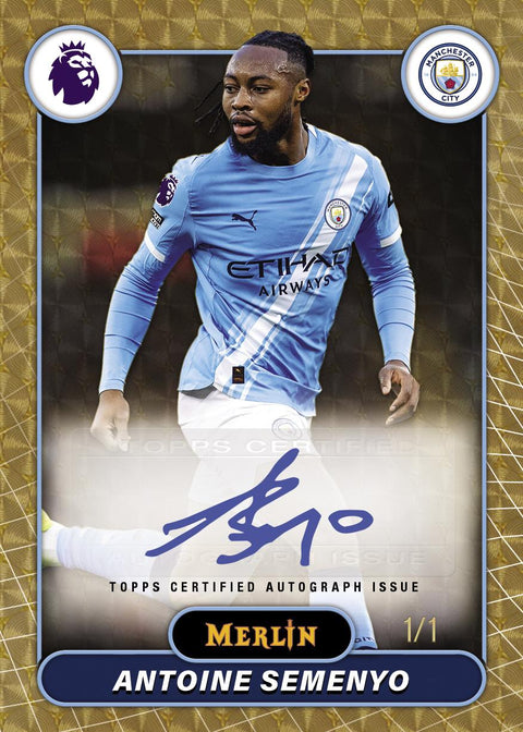 2025/26 Topps Merlin Premier League EPL Soccer Blaster (Presell)