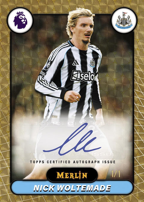 2025/26 Topps Merlin Premier League EPL Soccer Hobby (Presell)