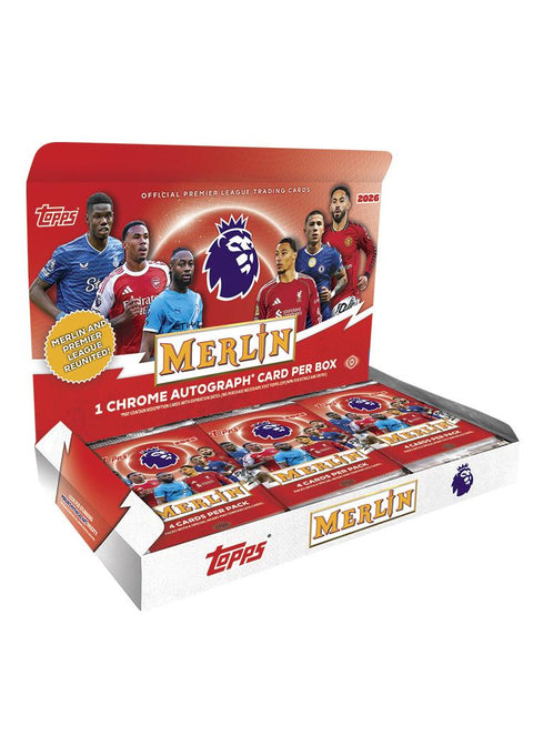 2025/26 Topps Merlin Premier League EPL Soccer Hobby (Presell)