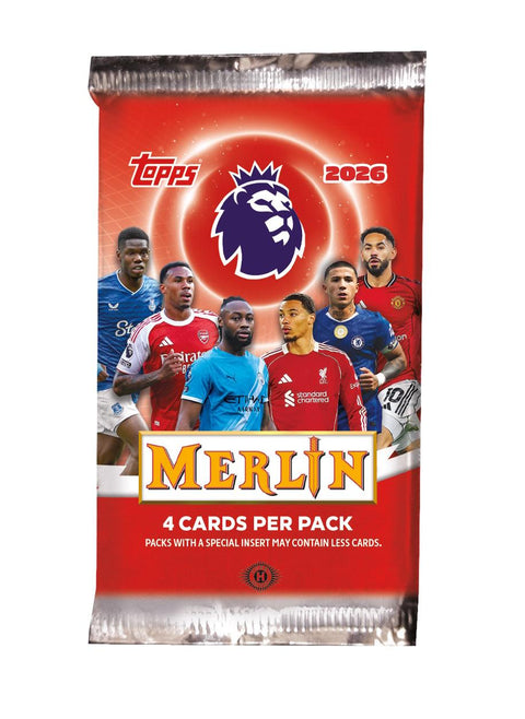 2025/26 Topps Merlin Premier League EPL Soccer Hobby (Presell)