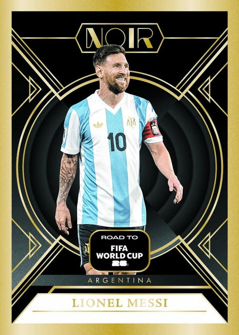 2025/26 Panini Noir Road to FIFA World Cup Soccer 1st Off The Line FOTL Hobby