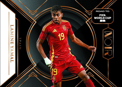 2025/26 Panini Noir Road to FIFA World Cup Soccer 1st Off The Line FOTL Hobby