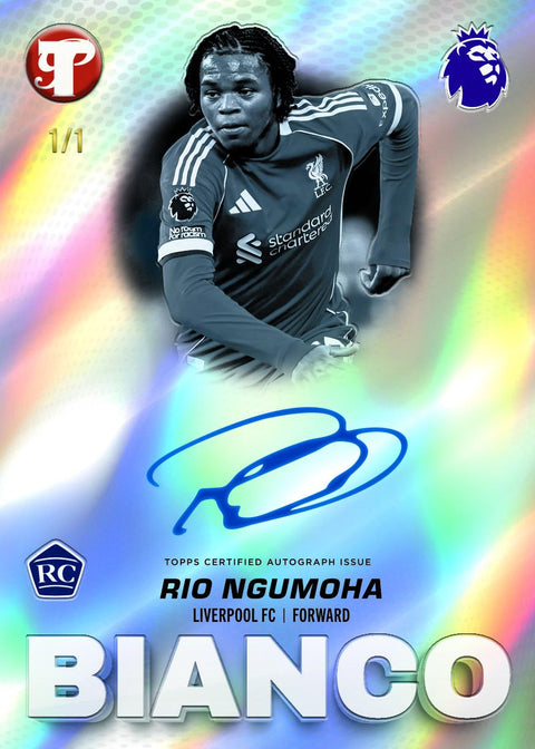 2025/26 Topps Pristine Premier League EPL Soccer Hobby