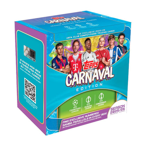 2025/26 Topps UEFA Club Competitions Carnaval Soccer Hobby