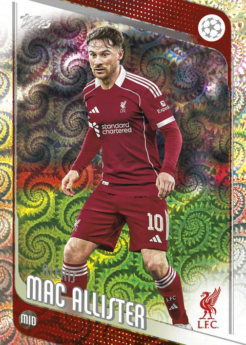 2025/26 Topps UEFA Club Competitions Carnaval Soccer Hobby