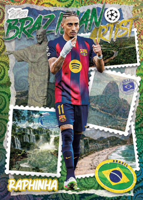 2025/26 Topps UEFA Club Competitions Carnaval Soccer Hobby
