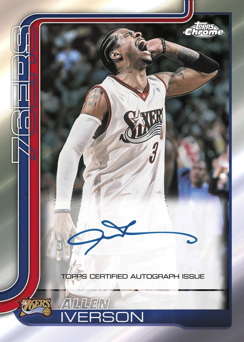 2025/26 Topps Chrome Update Series Basketball Hobby (Presell)
