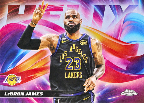 2025/26 Topps Chrome Update Series Basketball Hobby Jumbo