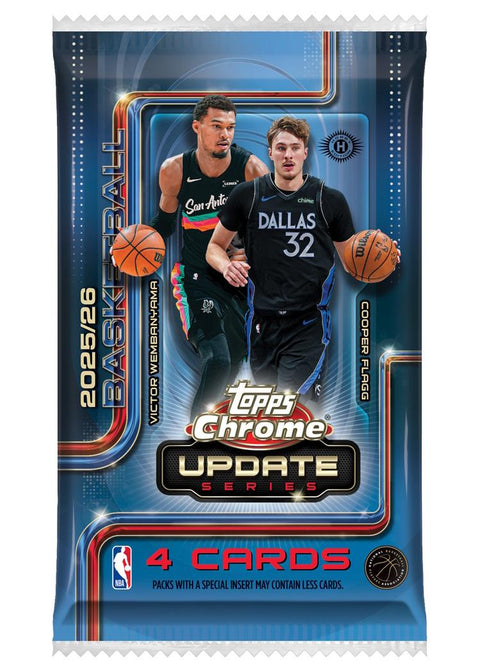 2025/26 Topps Chrome Update Series Basketball Hobby (Presell)