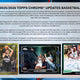 2025/26 Topps Chrome Update Series Basketball Hobby (Presell)