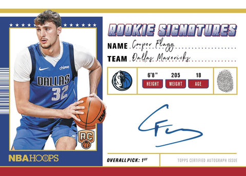 2025/26 Topps Hoops Basketball Hobby Jumbo