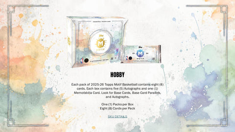 2025/26 Topps Motif Basketball Hobby
