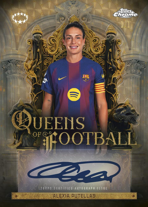 2025/26 Topps Chrome Women's UEFA Champions League Soccer Hobby