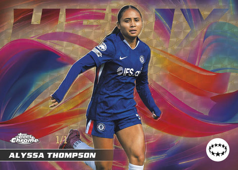 2025/26 Topps Chrome Women's UEFA Champions League Soccer Hobby