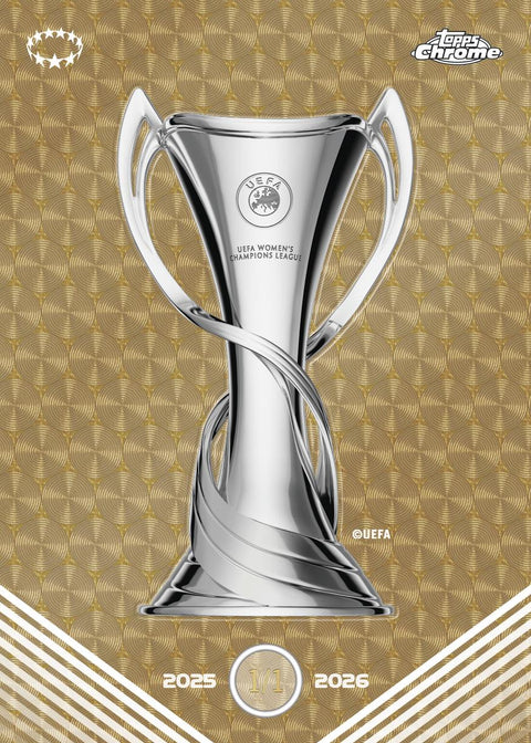 2025/26 Topps Chrome Women's UEFA Champions League Soccer Hobby
