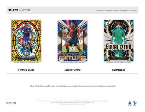 2025/26 Panini Select Serie A Soccer Hobby International