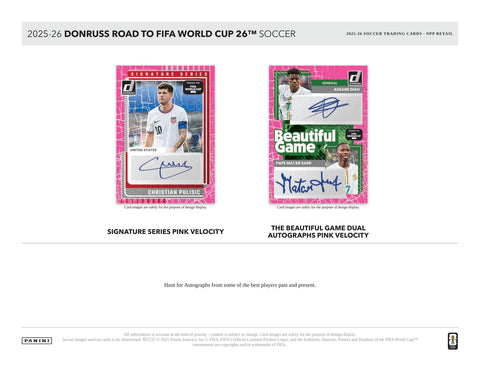 2025/26 Panini Donruss Road to FIFA World Cup Soccer Blaster