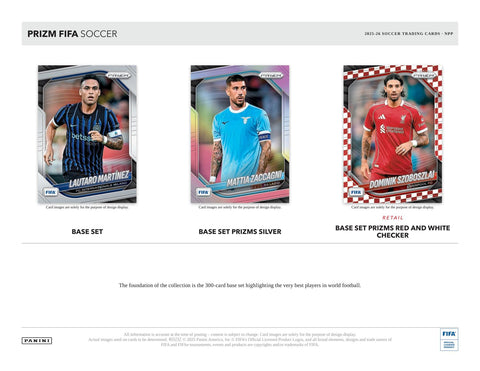 2025/26 Panini Prizm FIFA Soccer 24-Pack Retail Box