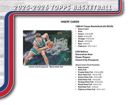 2025/26 Topps Basketball Fanatics Blaster