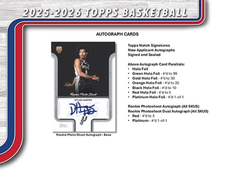 2025/26 Topps Basketball Fanatics Blaster