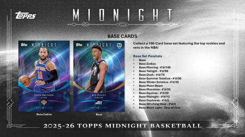 2025/26 Topps Midnight Basketball Hobby