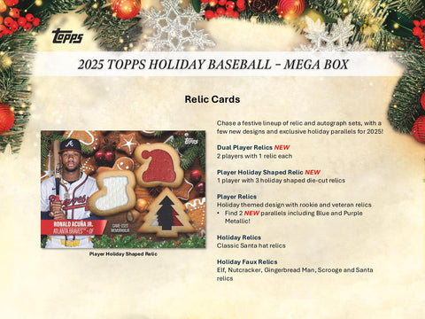 2025 Topps Holiday Baseball Mega