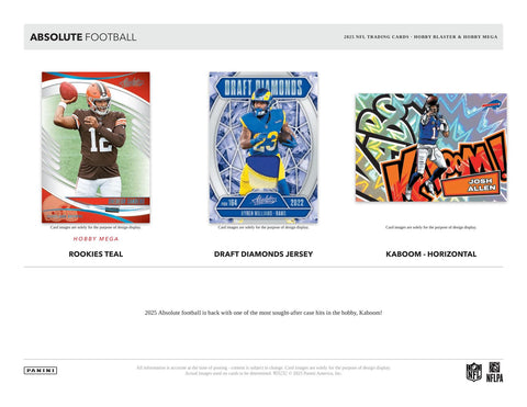 2025 Panini Absolute Football 6-Pack Hobby Blaster