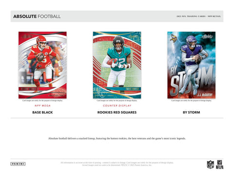 2025 Panini Absolute Football Mega