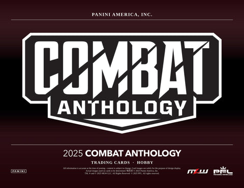 2025 Panini Combat Anthology Hobby