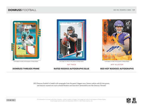 2025 Panini Donruss Football Retail 24-Pack